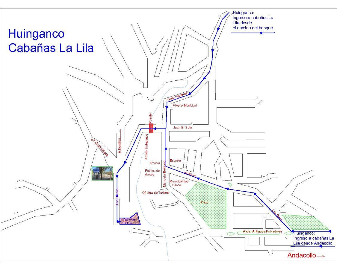 Cabanas La Lila Huinganco Exterior foto